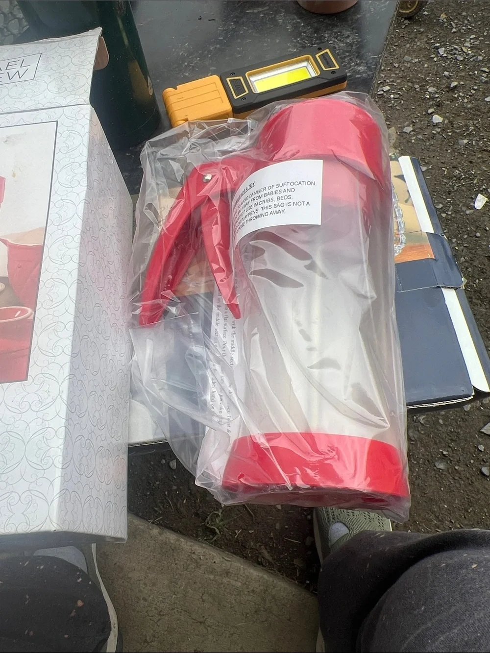 Michael Andrew Red Batter Dispenser